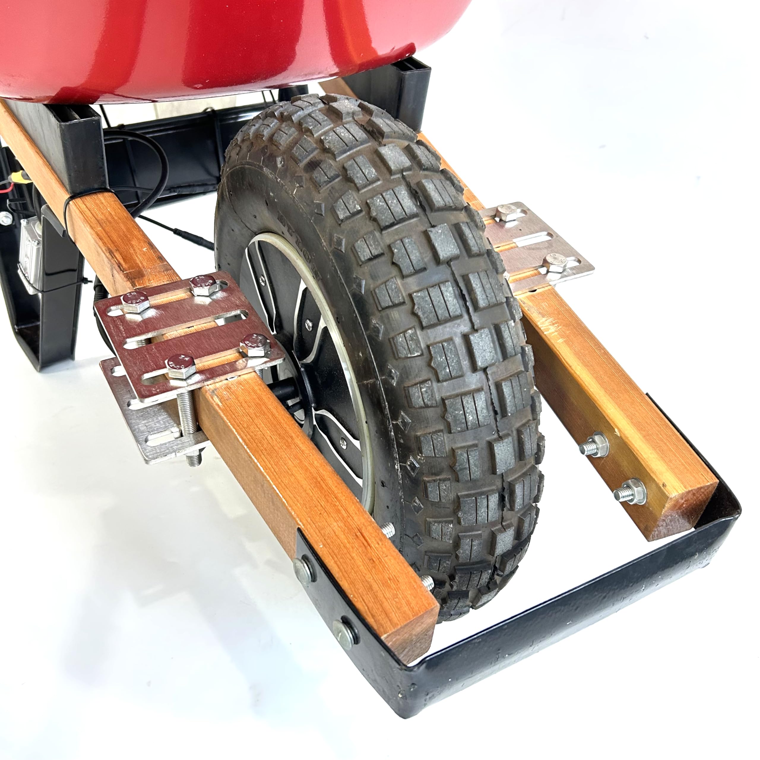 Amazon.co.jp: SZWEDI 手押し車電動モーターキット 400-8インチ タイヤ
